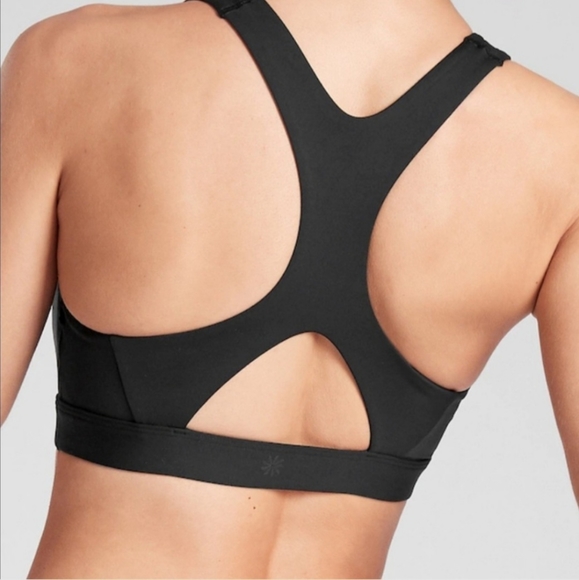 Athleta Ultimate Bra Black Medium A-C MSRP $49 FPS032 - Picture 3 of 10